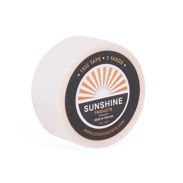 A white roll of sunshine products tape.