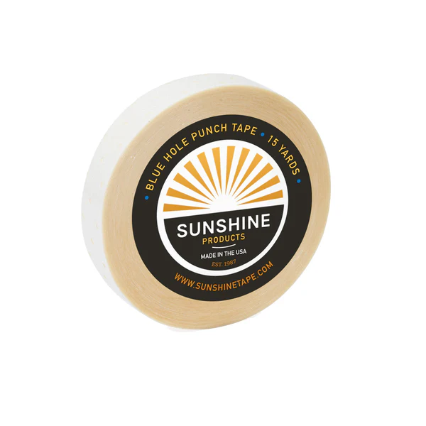 A white and black label for sunshine shave soap.